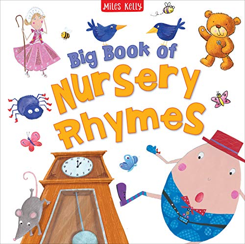 Beispielbild fr Big Book of Nursery Rhymes-This Delightful Compendium contains Traditional Singing, Playing, Number and Bedtime Rhymes zum Verkauf von HPB Inc.