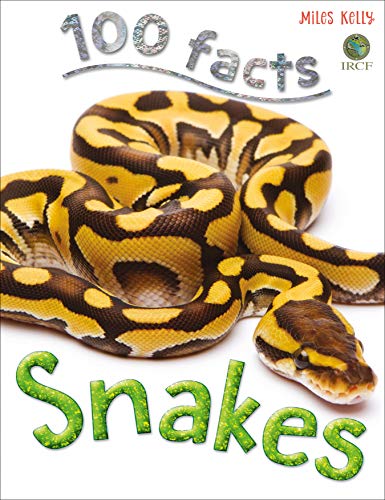 Imagen de archivo de 100 Facts Snakes- Herpetology, Cobras, Vipers, Educational Projects, Fun Activities, Quizzes and More! a la venta por SecondSale