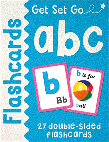 9781786174956: ABC Alphabet Flashcards (Get Set Go) – Thick, Colour Cards for First Letters & Words