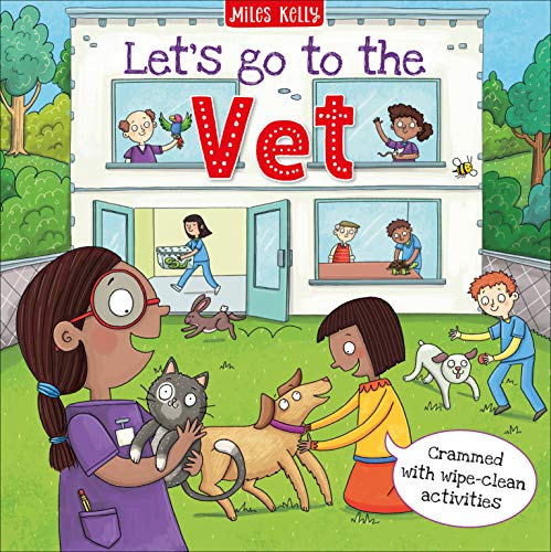 Stock image for Let's go to the Vet - Wipe Clean Activity Book for sale by WorldofBooks