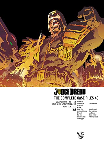 Stock image for Judge Dredd: The Complete Case Files 40 for sale by GreatBookPrices