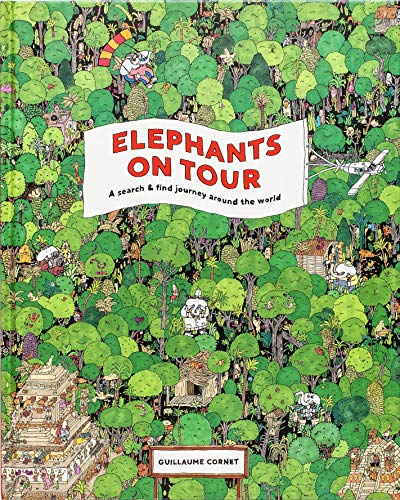 9781786272225: Elephants on Tour: A search & find journey around the world