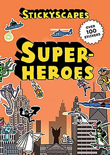 Beispielbild fr Stickyscapes Superheroes: 1 zum Verkauf von WorldofBooks