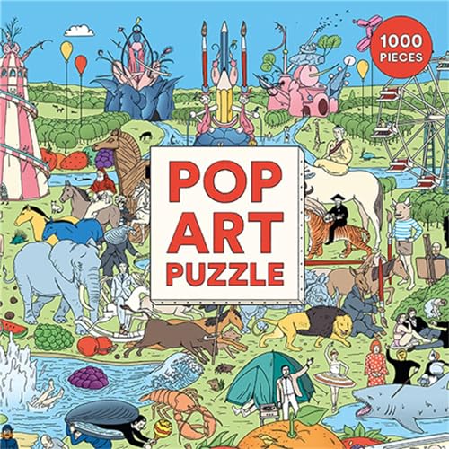 9781786277534: Laurence King Publishing Pop Art Puzzle: Make The Jigsaw and Spot The Artists