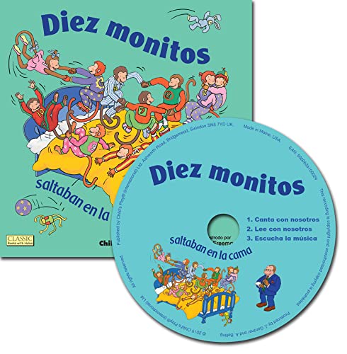 Stock image for Diez Monitos Saltaban En La Cama for sale by ThriftBooks-Atlanta