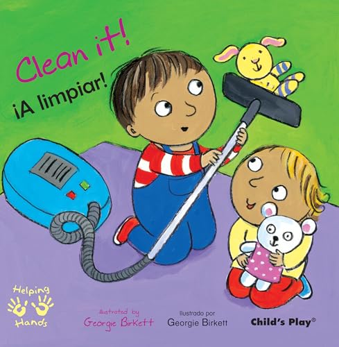 Stock image for Clean It! / A limpiar! (Helping Hands) (Spanish and English Edition) for sale by -OnTimeBooks-