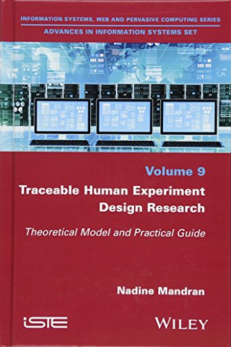 9781786302366: Traceable Human Experiment Design Research: Theoretical Model and Practical Guide