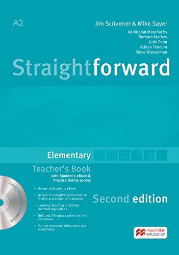 Stock image for Straightforward 2nd Edition Elementary + eBook Teacher's Pack for sale by Blackwell's