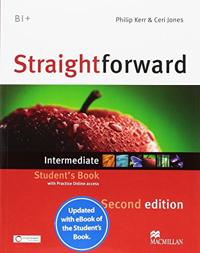 Imagen de archivo de Straightforward 2nd Edition Intermediate + eBook Student's Pack a la venta por Bahamut Media