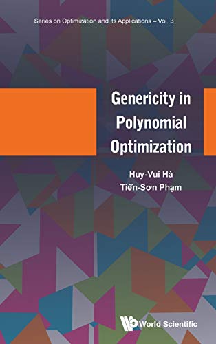 Stock image for Genericity in Polynomial Optimization (Optimization and Its Applications) for sale by suffolkbooks