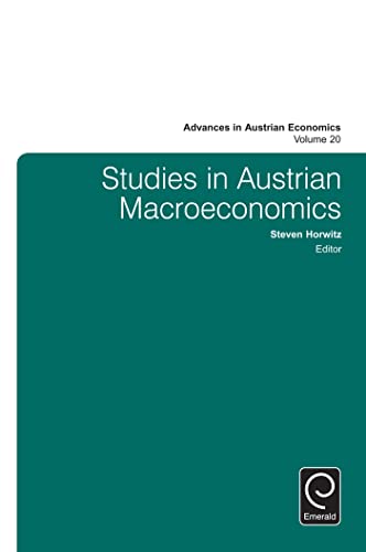 Beispielbild fr Studies in Austrian Macroeconomics zum Verkauf von Blackwell's