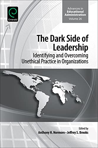 Beispielbild fr The Dark Side of Leadership: Identifying and Overcoming Unethical Practice in Organizations zum Verkauf von Blackwell's