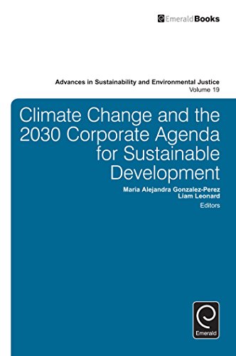 Beispielbild fr Climate Change and the 2030 Corporate Agenda for Sustainable Development zum Verkauf von ThriftBooks-Atlanta