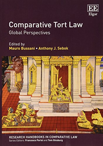 Beispielbild fr Comparative Tort Law: Global Perspectives (Research Handbooks in Comparative Law series) zum Verkauf von BooksRun