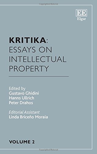 Stock image for Kritika: Essays on Intellectual Property: Volume 2 for sale by ThriftBooks-Atlanta