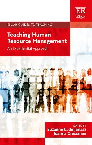 Stock image for Teaching Human Resource Management: An Experiential Approach (Elgar Guides to Teaching) for sale by HPB-Red