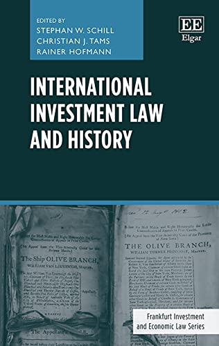 Imagen de archivo de International Investment Law and History a la venta por PBShop.store UK