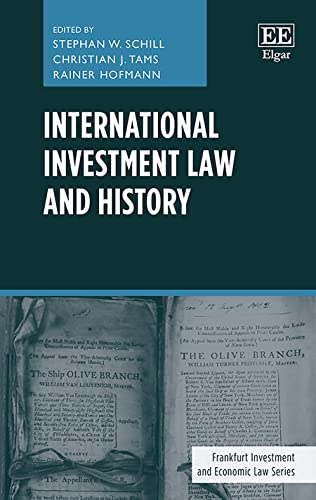 Stock image for International Investment Law and History for sale by PBShop.store UK