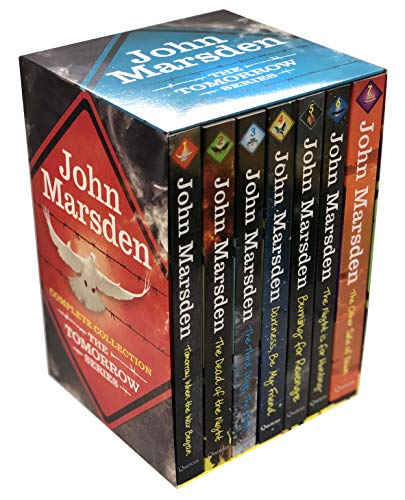 Stock image for John Marsden The Tomorrow Collection 7 Books Set (The Other Side of Dawn, The Third Day, The Frost, The Dead of the Night, Tomorrow When the War Began, The Night is for Hunting, Darkness and More) for sale by GF Books, Inc.