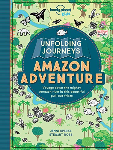 Imagen de archivo de Unfolding Journeys Amazon Adventure 1 (Lonely Planet Kids) a la venta por Goodwill