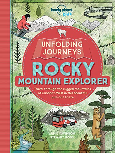 9781786571076: Unfolding Journeys Rocky Mountain Explorer: Travel Through the Rugged Mountains of Canada's West in This Beautiful Pull-out Frieze