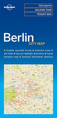 Lonely Planet Berlin City Map (Folded) - Lonely Planet