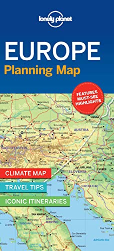 Stock image for Lonely Planet Europe Planning Map for sale by Blackwell's
