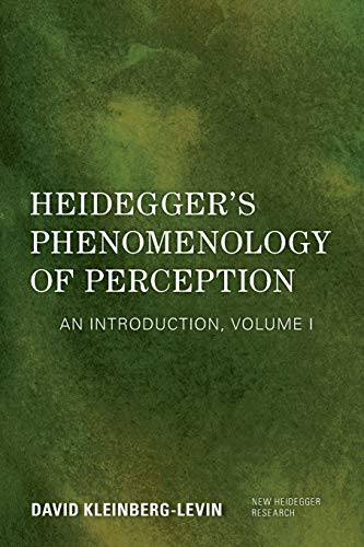 Beispielbild fr Heidegger's Phenomenology of Perception (New Heidegger Research, Volume I) zum Verkauf von HPB-Red