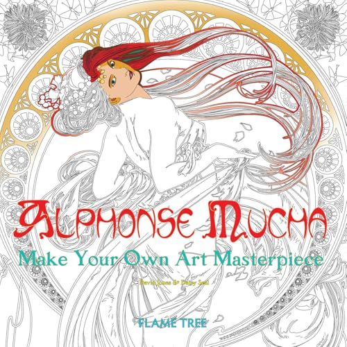 Immagine stock per Alphonse Mucha: Make Your Own Art Masterpiece