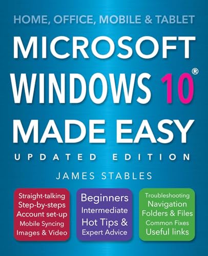 Stock image for Windows 10 Made Easy (2017 edition) for sale by SecondSale