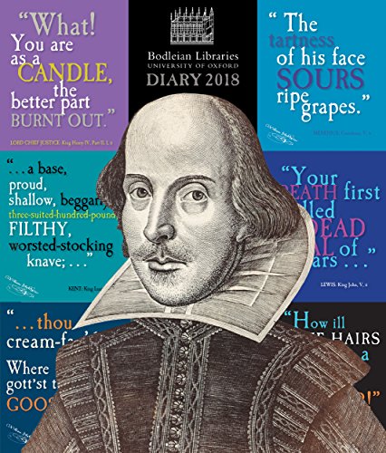 Beispielbild fr Bodleian Library - Shakespeare's insults Desk Diary 2018 zum Verkauf von WorldofBooks