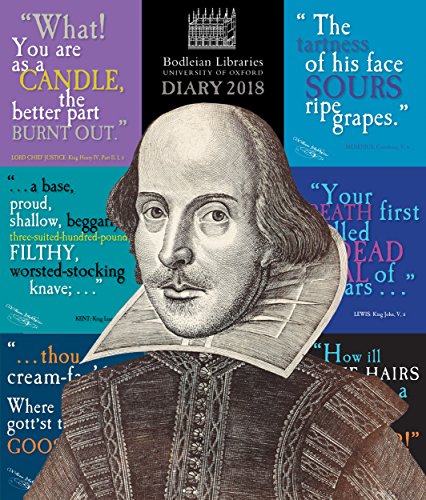 Stock image for Bodleian Library - Shakespeare's insults Desk Diary 2018 for sale by WorldofBooks