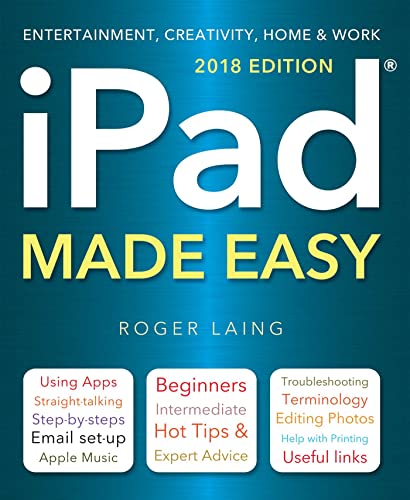 Beispielbild fr iPad Made Easy (2018 Edition) zum Verkauf von Better World Books