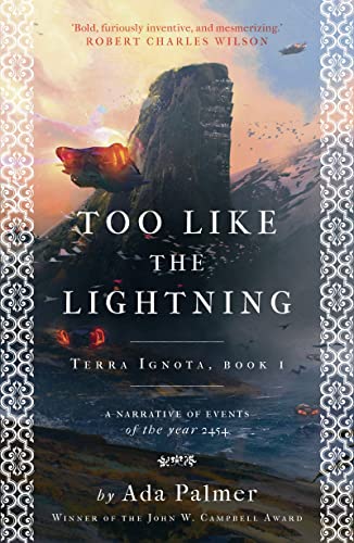 Stock image for Too Like the Lightning for sale by Blackwell's