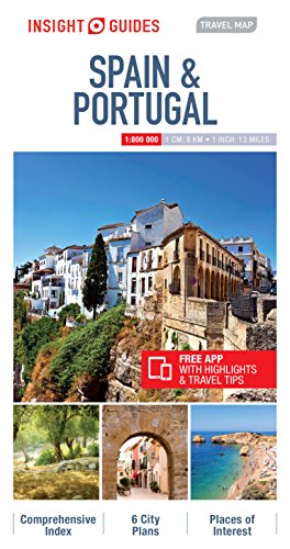 Beispielbild fr Insight Guides Travel Map of Spain & Portugal (Insight Guides Travel Maps) zum Verkauf von WorldofBooks