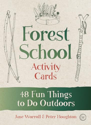 Stock image for Forest School Activity Cards: 48 Fun Things to Do Outdoors for sale by Bellwetherbooks