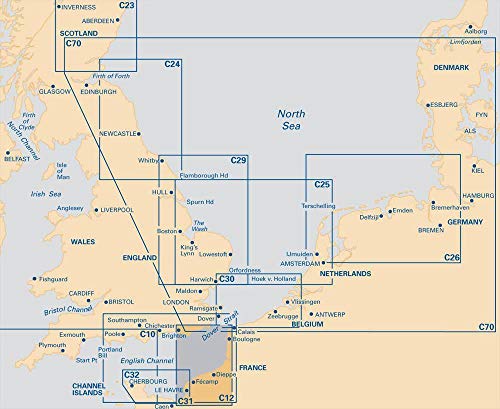 9781786791023: Imray Chart C31: Dover Strait to Le Havre (C Charts)