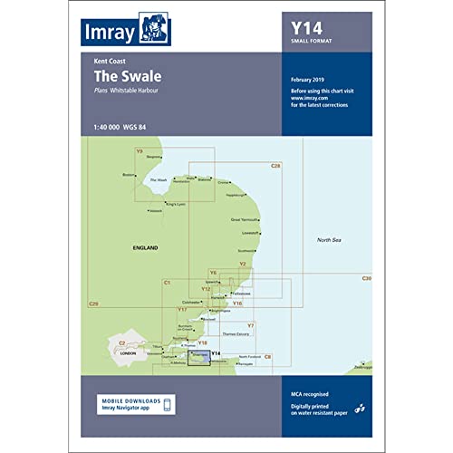 Beispielbild fr Imray Chart Y14 The Swale zum Verkauf von PBShop.store US