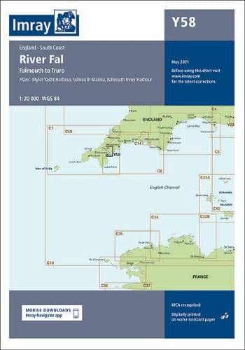 9781786792983: Imray Chart Y58: River Fal (Y CHARTS)