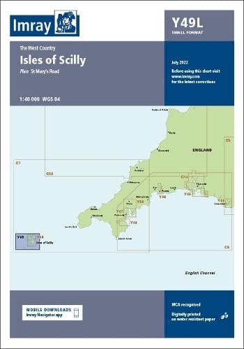 Stock image for Imray Chart Y49 Laminated for sale by Blackwell's