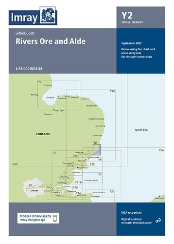 Beispielbild fr Imray Chart Y2: Rivers Ore and Alde (Y Series) zum Verkauf von Revaluation Books