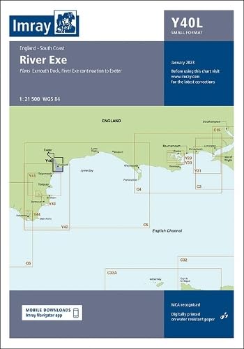 Imagen de archivo de Imray Chart Y40 Laminated a la venta por Blackwell's