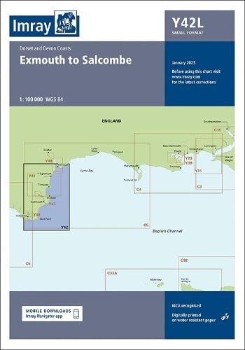 9781786794772: Imray Chart Y42: Laminated Exmouth to Salcombe (Y Charts)