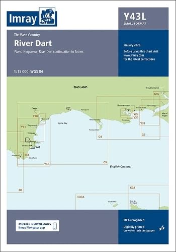 Imagen de archivo de Imray Chart Y43 a la venta por Blackwell's