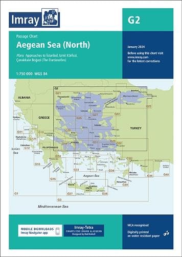 Imagen de archivo de G2 Aegean Sea (North): Passage Chart (G Chart) a la venta por Monster Bookshop