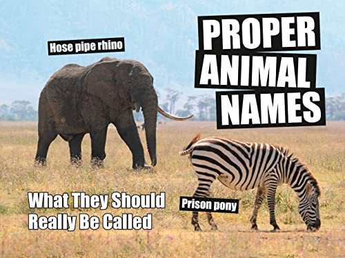 Imagen de archivo de Proper Animal Names : What They Should Really Be Called a la venta por Better World Books