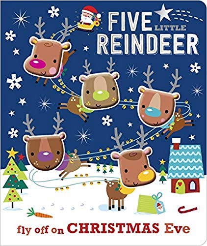 Beispielbild fr Five Little Reindeer (Board Book) zum Verkauf von AwesomeBooks