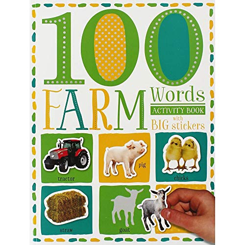 Stock image for 100 Farm Words (100 First Sticker Activity Books) for sale by WorldofBooks