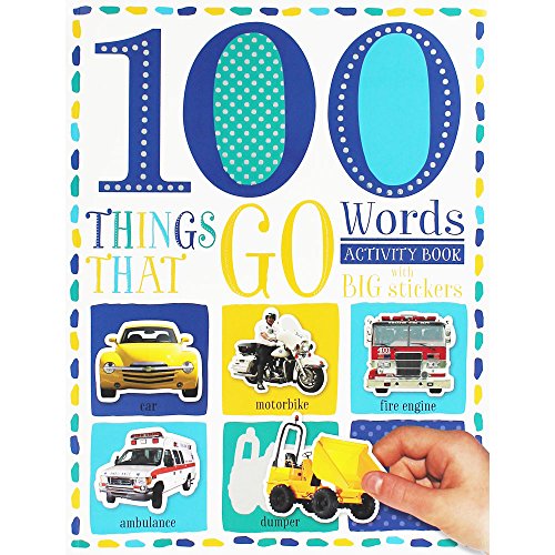 Beispielbild fr 100 Things That Go Sticker Activity Book (100 First Sticker Activity Book) zum Verkauf von AwesomeBooks