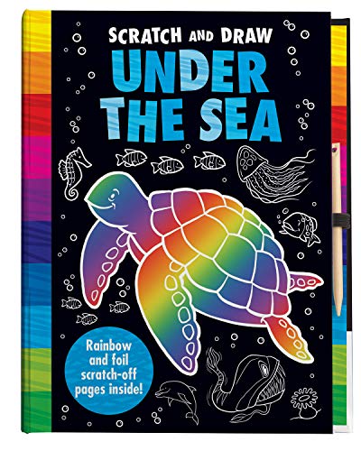 Imagen de archivo de Scratch and Draw Under the Sea a la venta por Brit Books